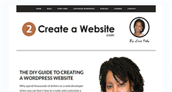 Desktop Screenshot of 2createawebsite.com